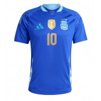 Argentina Lionel Messi #10 Bortatröja Copa America 2024 Kortärmad